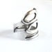 Steampunk Scissor Bracelet- Sterling Silver Ox
