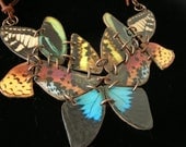 pioneer woman butterfly collar necklace