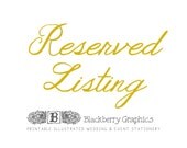 RESERVED LISTING for - Alisia Barrell (alisiabarrell)