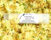 Faerie Balm - organic floral lip balm and all-around moisturizing salve - in clear tube