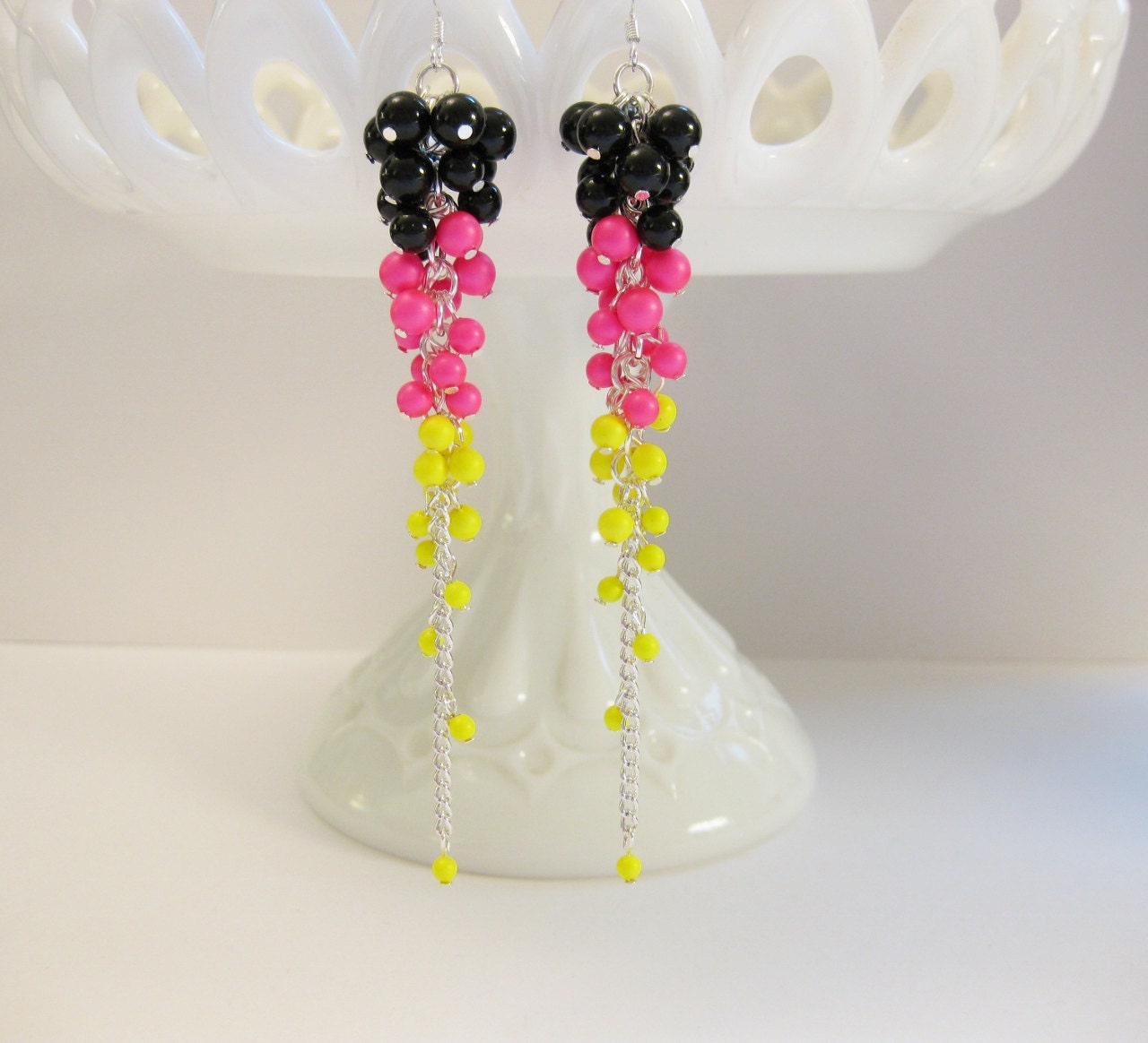 Neon - Swarovski Pearl Earrings