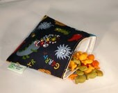 Reusable  Snack Bag - Silly Monsters