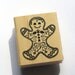 Gingerbread Man Rubber Stamp from Inkadinkado // Brand New