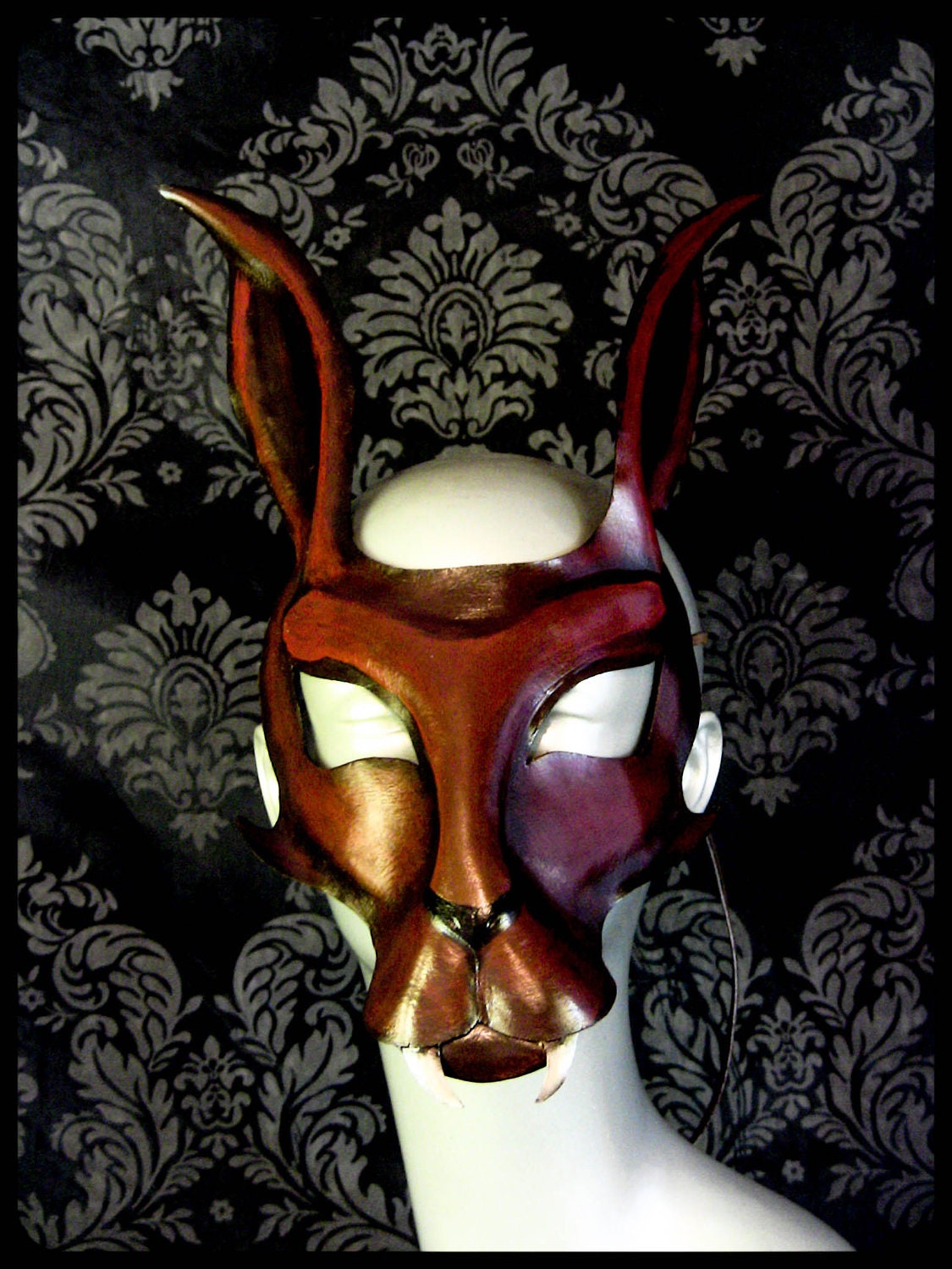 Jackal Leather Mask