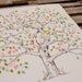 Extra Large Elm Design, The original hand-drawn guest book fingerprint tree (ink pads sold separately)