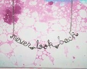 Never Look Back Necklace