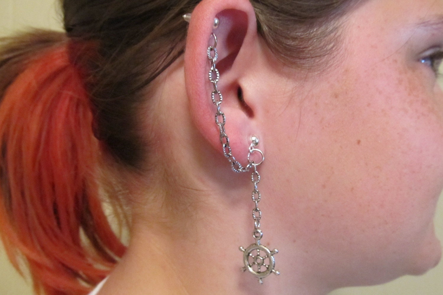 Cartilage Spiral Piercing