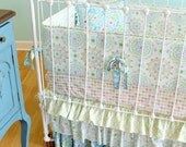 Whimsical Chic Custom Ruffle Crib Bedding