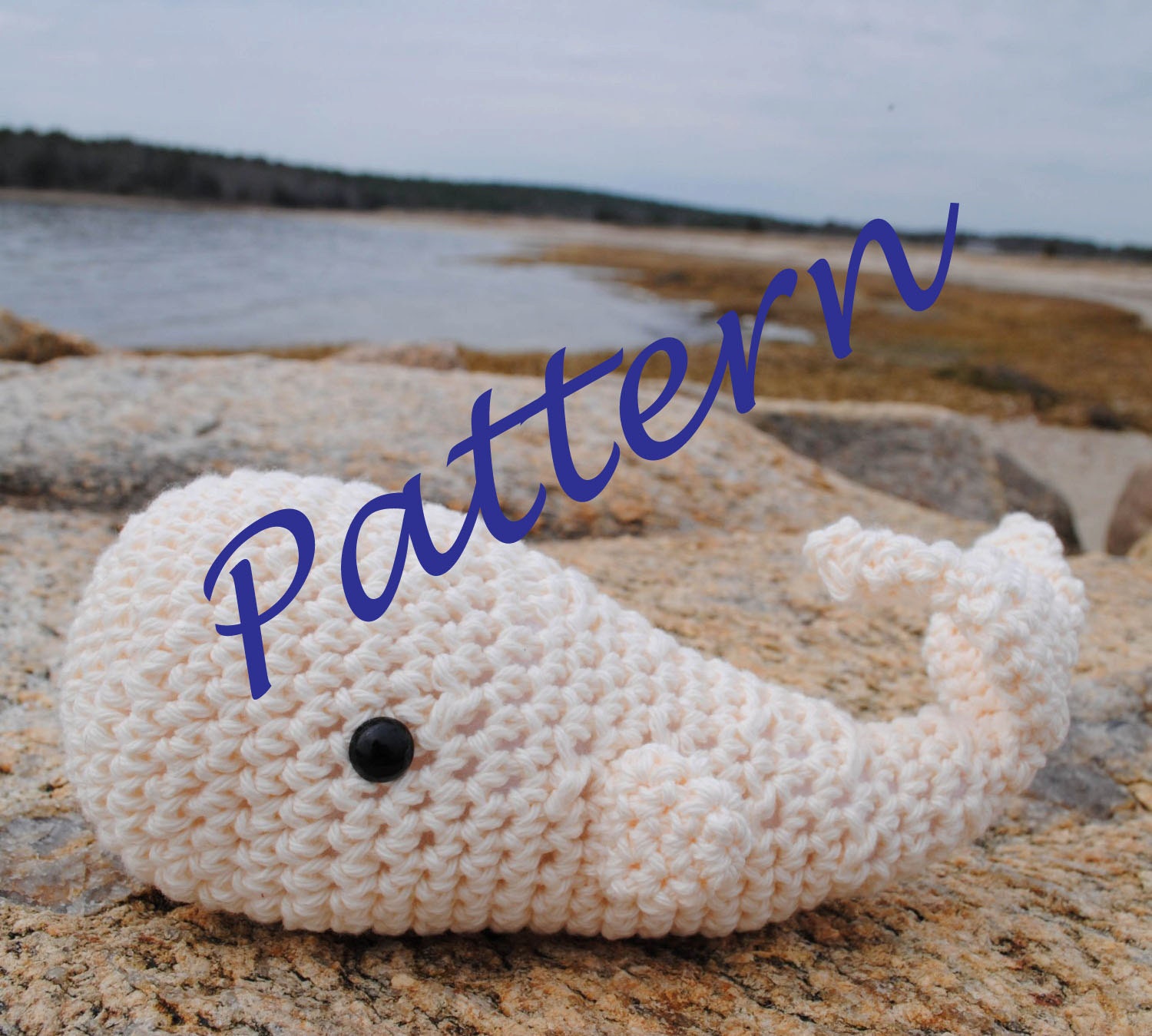 Woolie Whale Crochet Pattern -PDF-