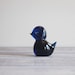 Vintage Glass Bluebird / Cobalt Blue Art Glass Bird Paperweight
