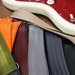 Recycled Seat Belt Guitar Strap - Vegan Eco Friendly Guitar Strap - 8 colors to choose from