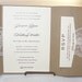 AMY-RUSTIC Lace Wedding Invitation, Invite, Vintage, Shabby Chic, Couture, Elegant