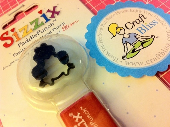 Sizzix Paddle Punch Frog Brand New In Package 38-0857 Il_570xn