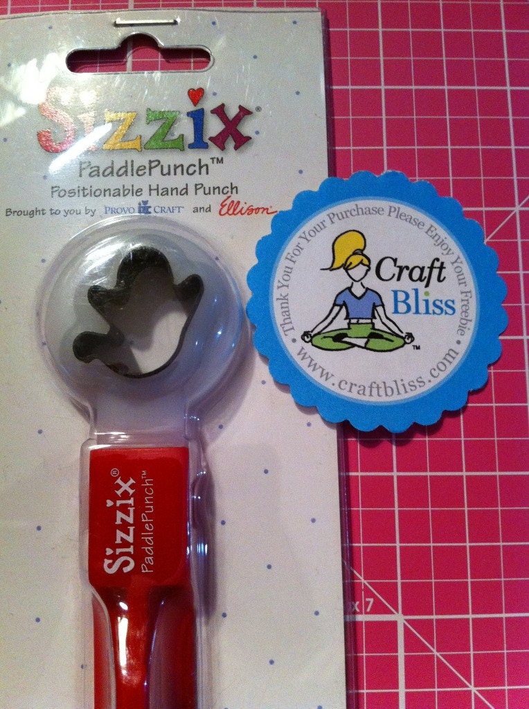 Sizzix Paddle Punch Ghost Brand New In Package 38-0861 Il_570xn