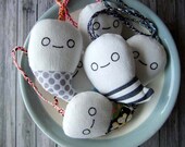 Ghostlet stuffed hanging ornament keychain - Made to order