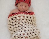 Basketball Net Cocoon and Basketball Hat, Newborn
