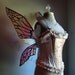 Natural Fairy Wings Wedding Halloween Costume Faerie Reenactment Fantasy Renaissance Custom Cellophane