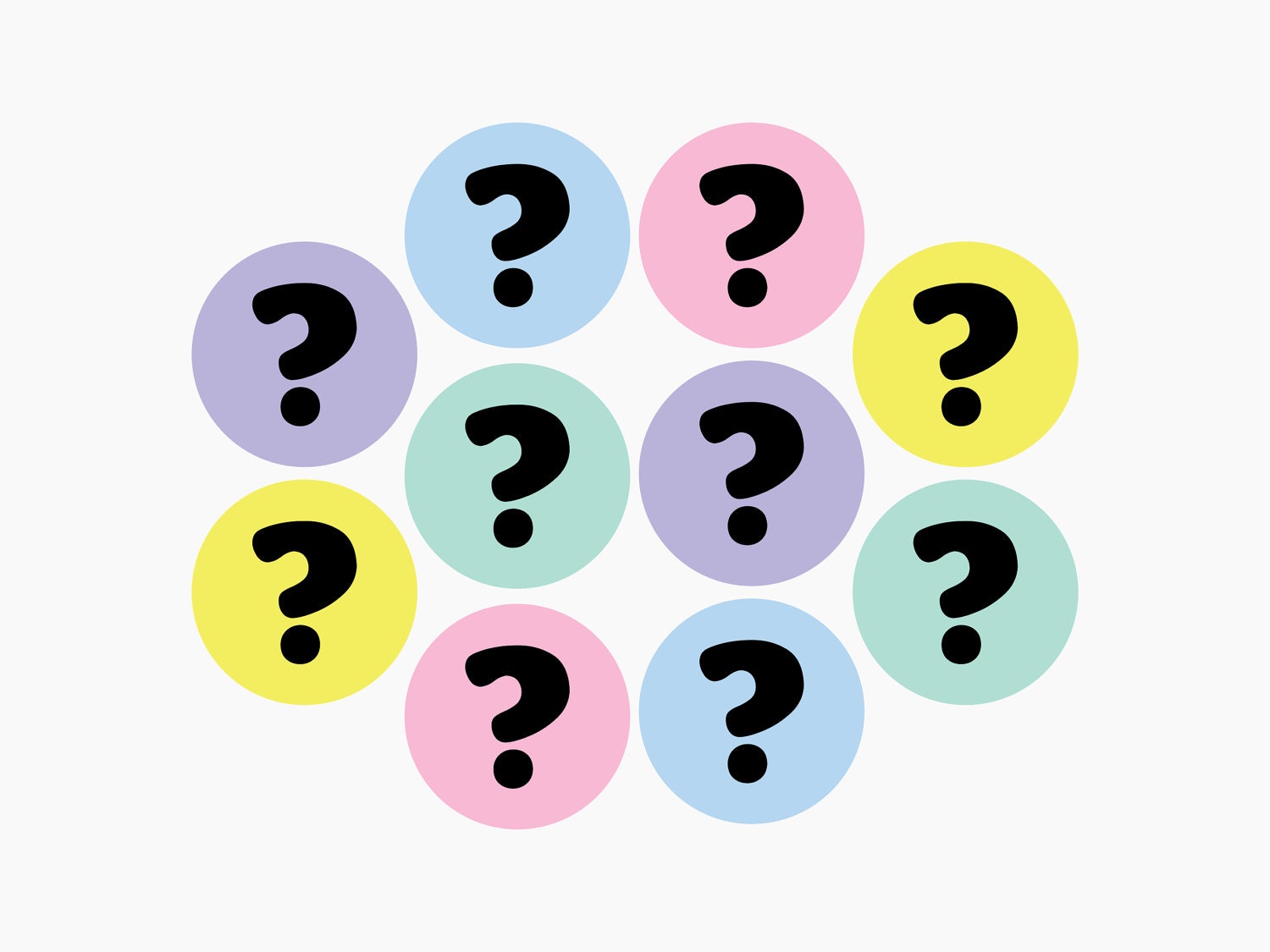 Set : Pick 10 pinback buttons
