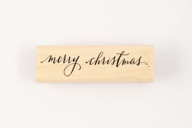 merry christmas stamp