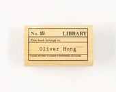 custom library stamp