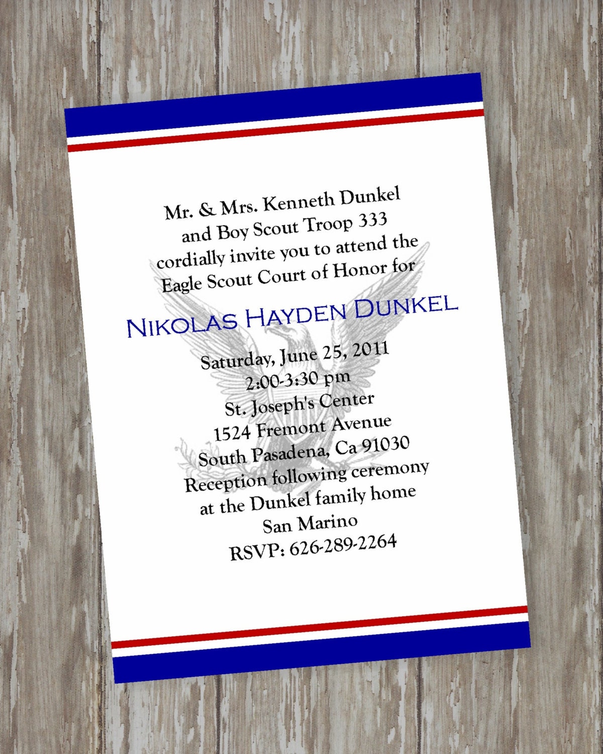 Eagle Scout Court Of Honor Invitations By ItsAllAboutTheCards