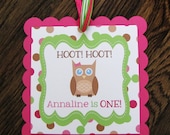Look Whoo's One Collection: Square Scallop Door Sign. Hoot, Hoot. First Birthday Owl Theme. Il_170x135