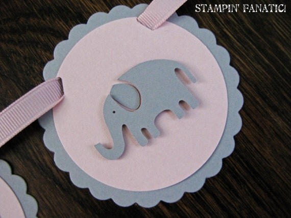 Sweet Little Peanut Collection: High Chair Banner. I am ONE banner. Elephant first birthday banner. Pink & Grey. Il_570xn
