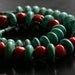Reserved for Shirley - Tribal Turquoise and Coral necklace and Earrings