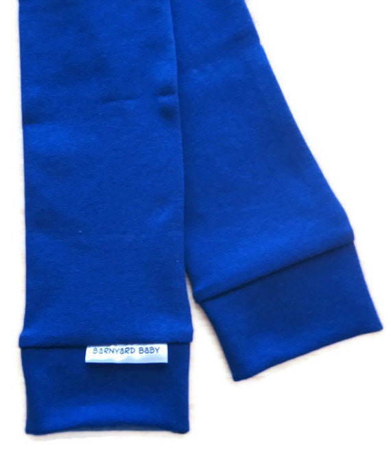 Blue Leg Warmers