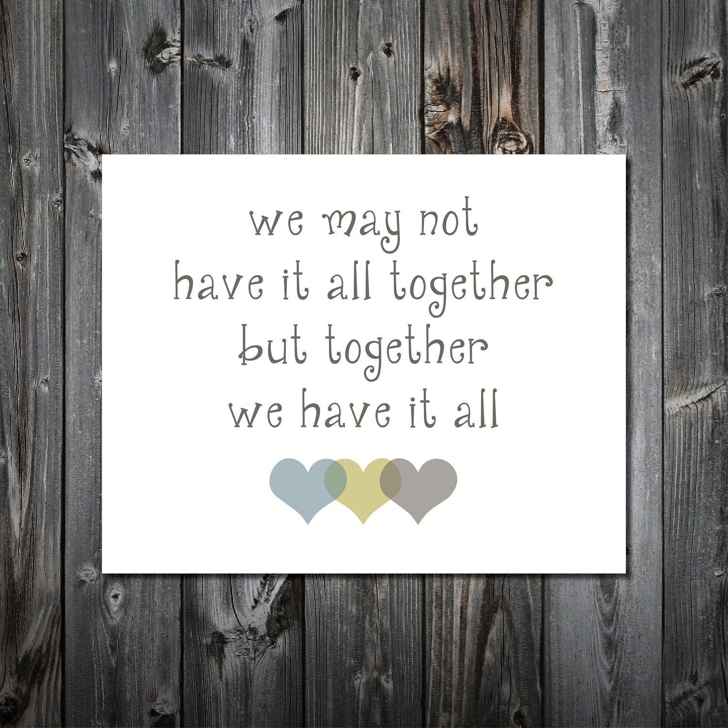 Printable 8x10 Quote Print