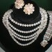 Vintage Crystal Jewlery Set