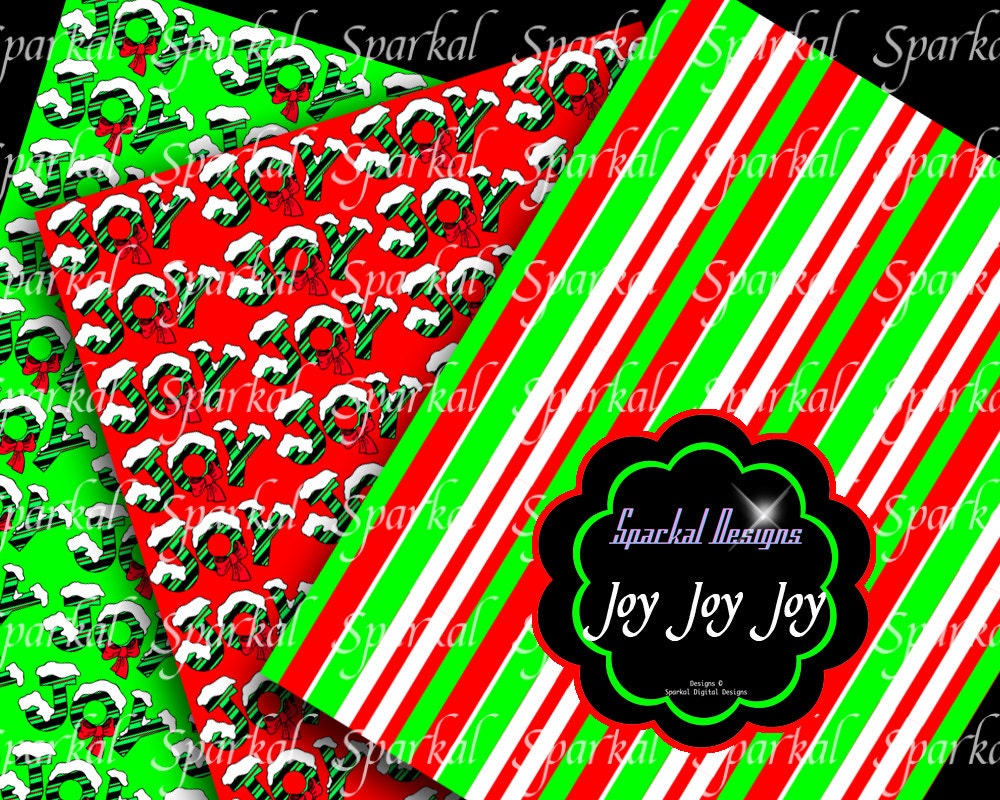 Red Green Blue CHRISTMAS Digital Paper Christmas Digital Paper Christmas backgrounds Instant Download Digital Scrapbooking Il_570xn
