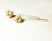 retro blooming earrings, made to order