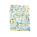Sea Glass original painting Watercolor Beach Finds teal blue green peridot turquoise emerald home decor