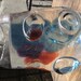 For Lolita, Blue red purple chunk Beta bowl with lenses