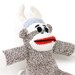 Viking Sock Monkey Doll - Small plush Sock Monkey Doll, Easter basket toy, Stuffed Animal