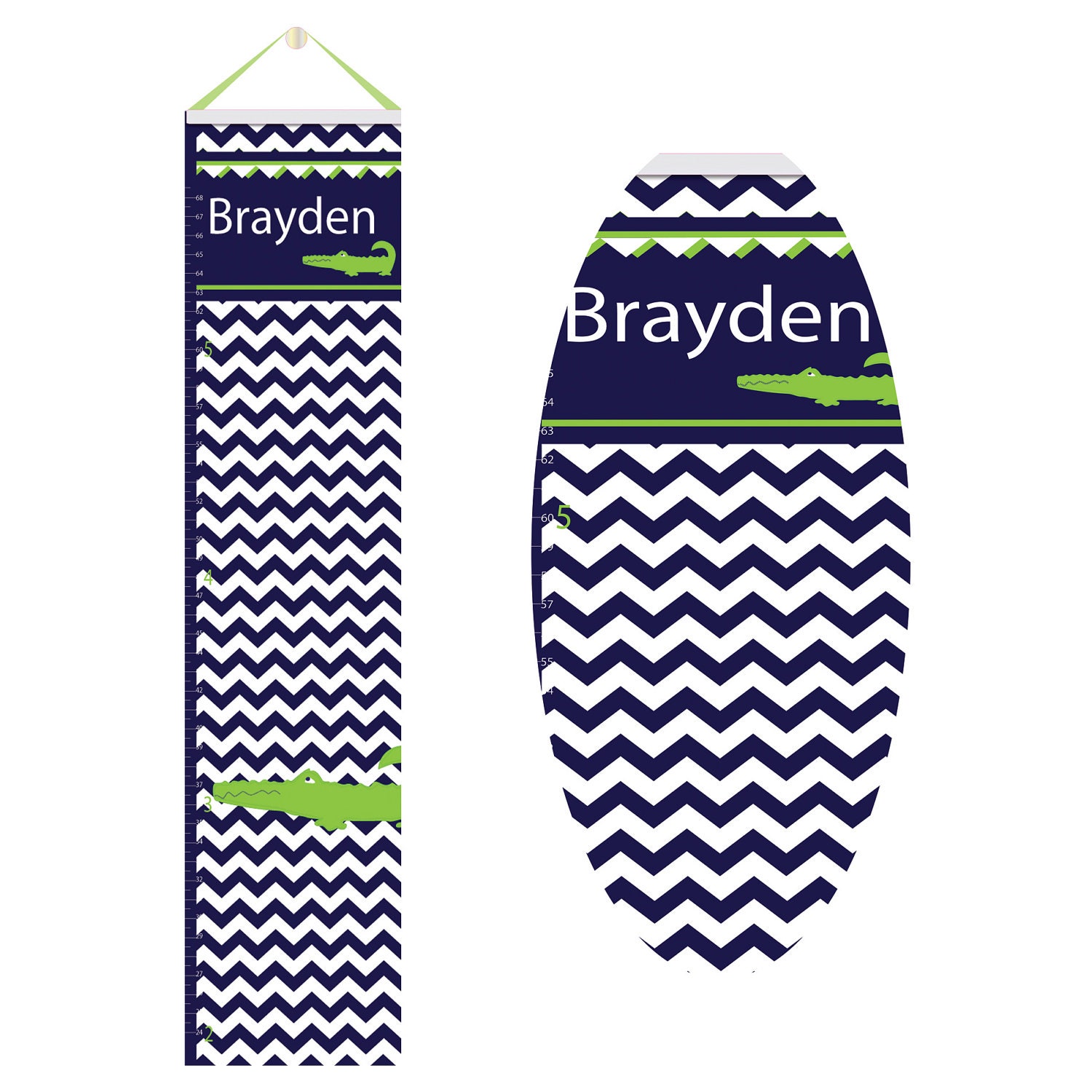 Personalized Alligator Growth Chart