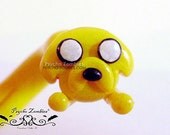 Jake the dog adventure time stud earring fake plug