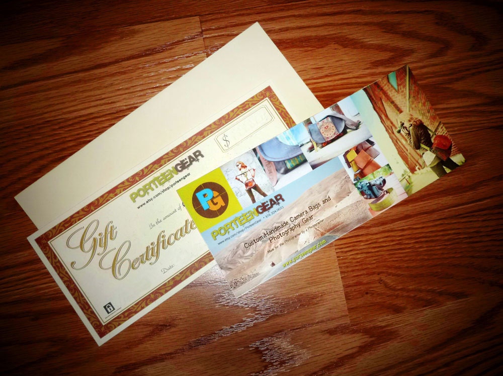 100.00 Gift Certificate Porteen Gear
