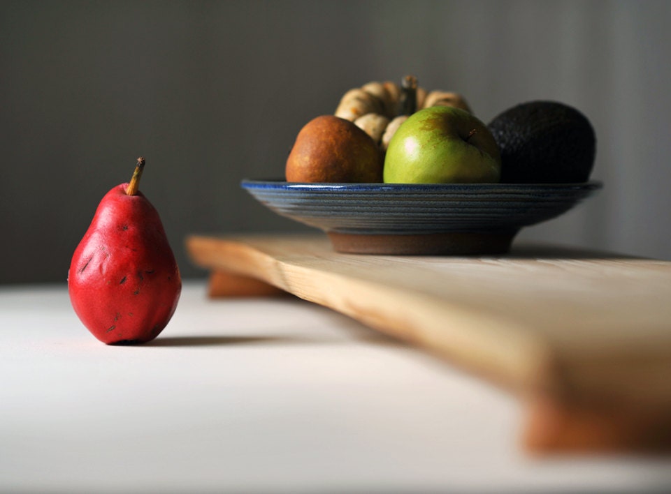 Cutting Board Large Footed Serving Tray Eco Friendly Cheese Board Fruit Platter - grayworksdesign