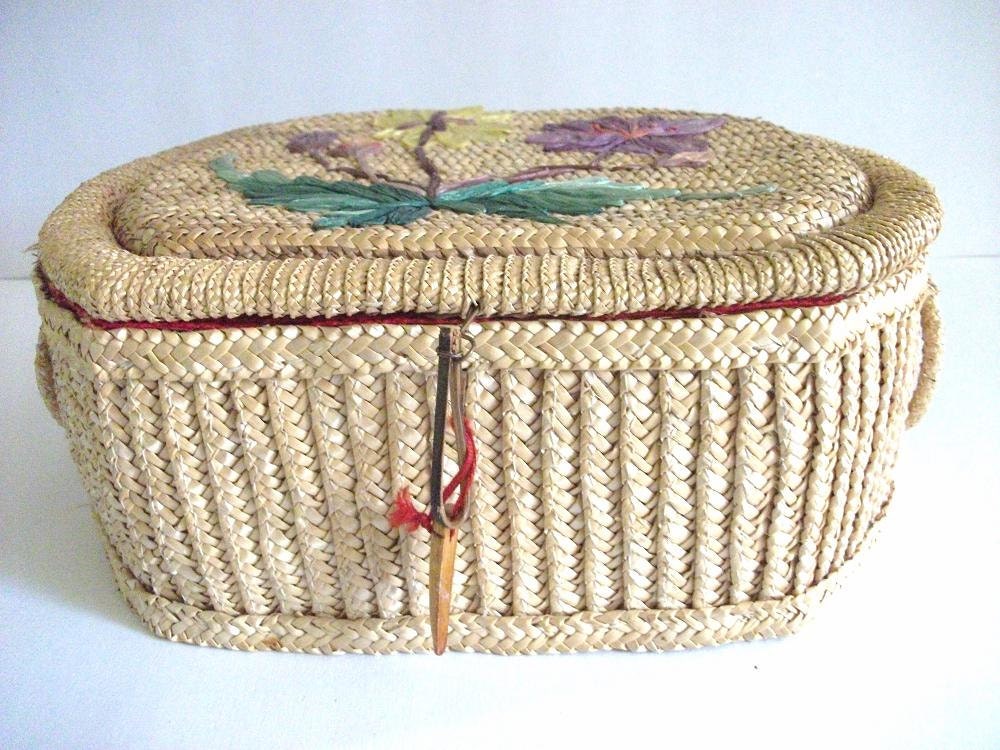 Vintage Sewing Basket