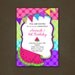 Watermelon Summer Birthday Invitation Printable