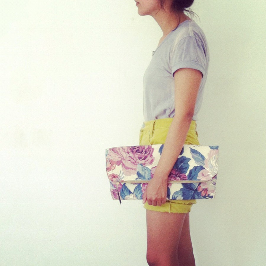 quilted garden pouch