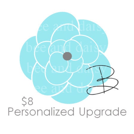 Personalized Decor Pack Upgrade for any Bee and Daisy Printable Decorations Il_170x135