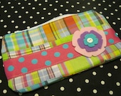 Large Wallet Purse - Colorful - Plaid