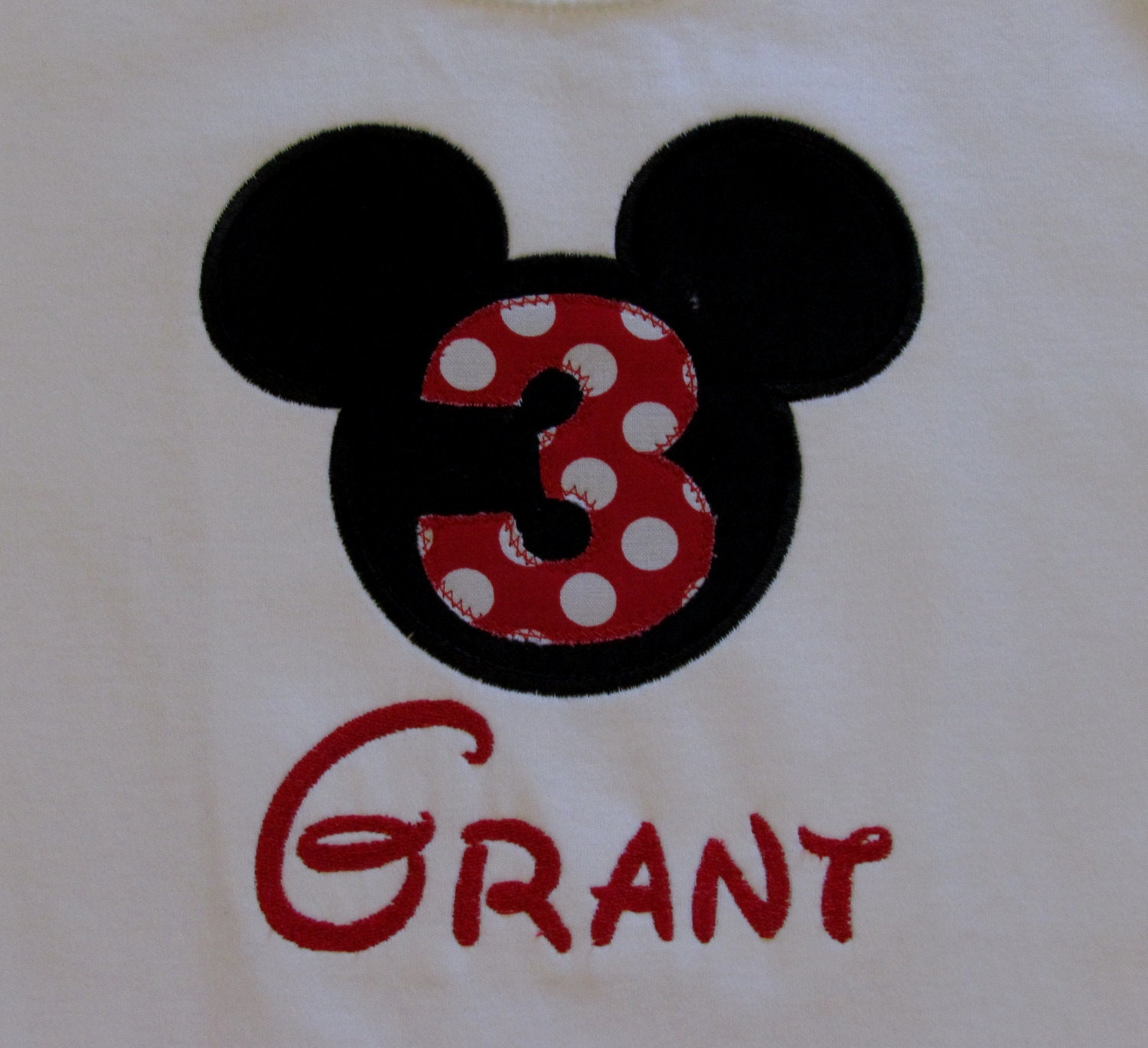 Boys, Mickey Mouse, Mr. Mouse, Appliqued Shirt or Onesie, Long or Short Sleeve, Disney Vacation, Birthday, YOU DESIGN