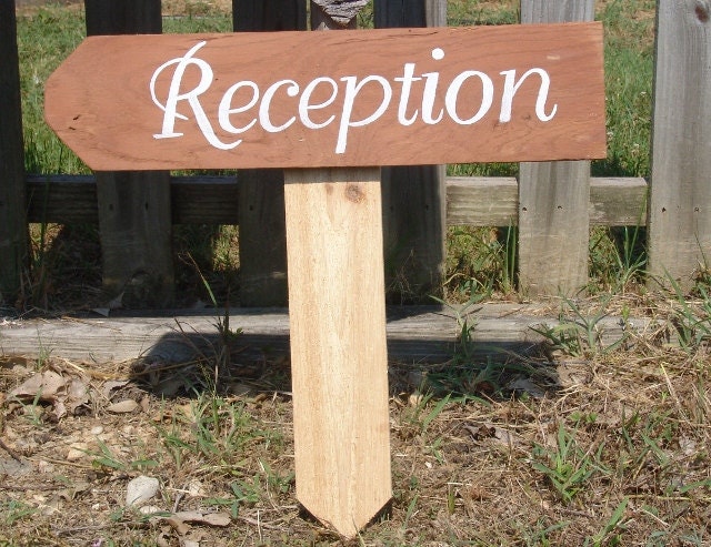 Wedding  signs.