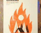 Childish Gambino - Limited edition gigposter