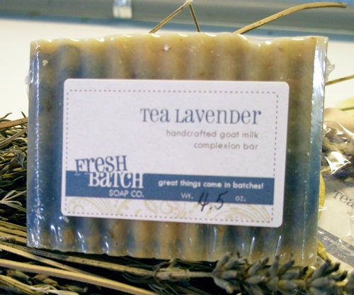 Tea Lavender Goat Milk Complexion Bar