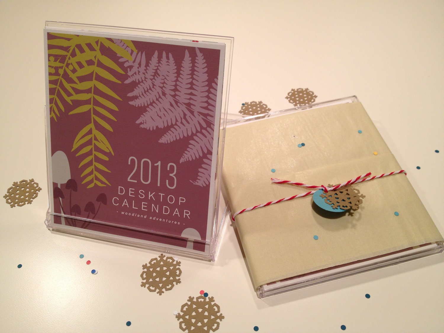 2013 CD Case Desk Calendar